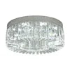 Plafonnier Cristal Inox — Ø50 cm, LED 15 W